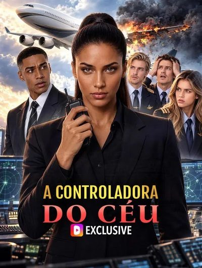Capa da minissérie A Controladora do Céu -