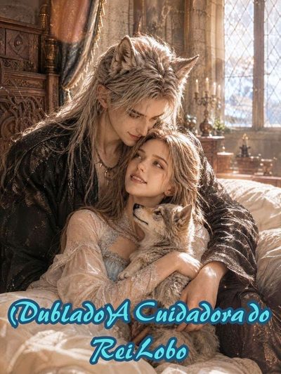 Capa da minissérie A Cuidadora do Rei Lobo -