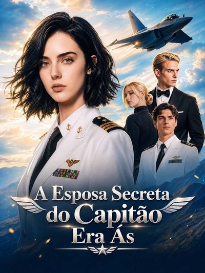 Capa da minissérie A Esposa Secreta do Capitão Era Ás