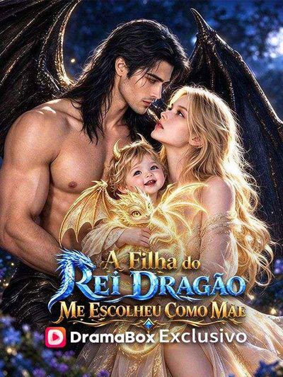 Capa da minissérie A Filha do Rei Dragão Me Escolheu Como Mãe -