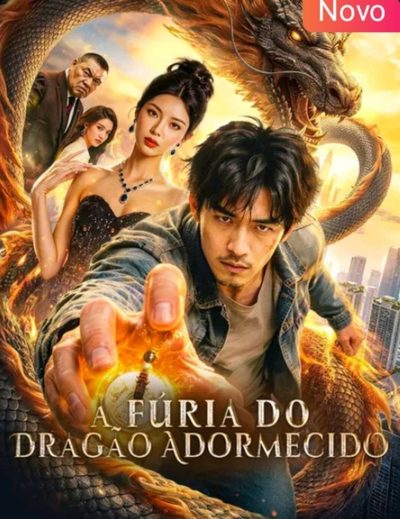Capa da minissérie A Fúria do Dragão Adormecido