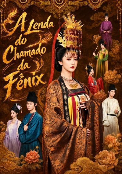 Capa da minissérie A Lenda do Chamado da Fênix