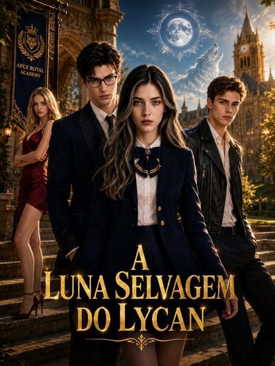 Capa da minissérie A Luna Selvagem do Lycan