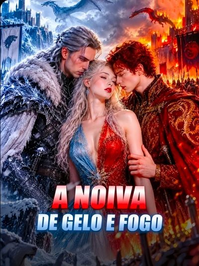 Capa da minissérie A Noiva de Gelo e Fogo