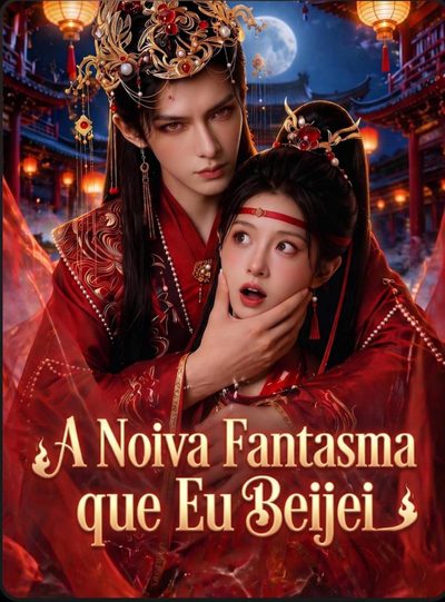 Capa da minissérie A Noiva Fantasma que Eu Beijei Dublado