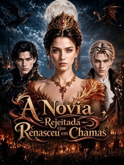 Capa da minissérie A Noiva Rejeitada que Renasceu em Chamas Rejeitada, Ela Despertou Como Princesa Fênix