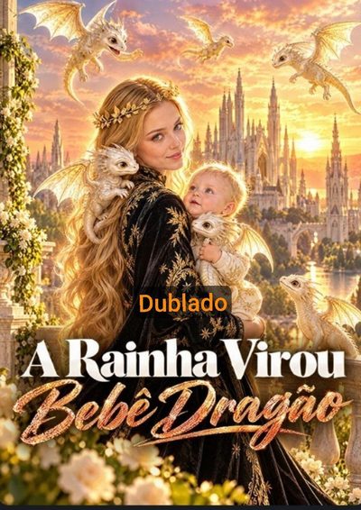 Capa da minissérie A Rainha Virou Bebê Dragão