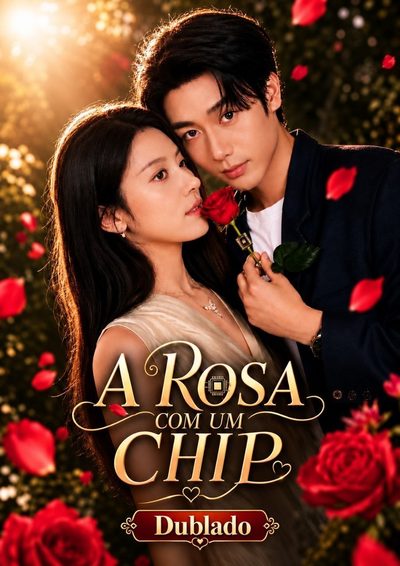 Capa da minissérie A Rosa com um Chip