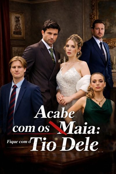 Capa da minissérie Acabe com os Maia: Fiquei com o Tio Dele