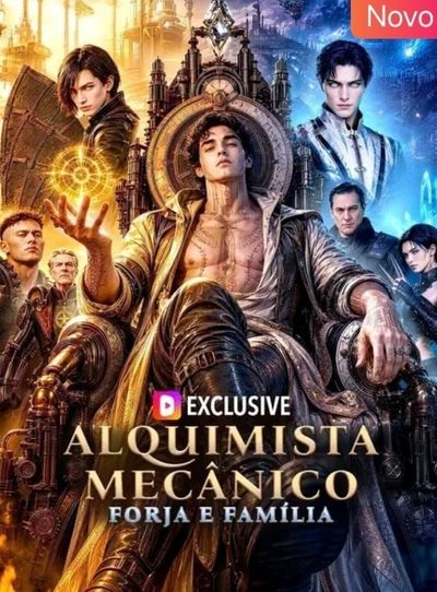 Capa da minissérie Alquimista Mecânico: Forja e Família