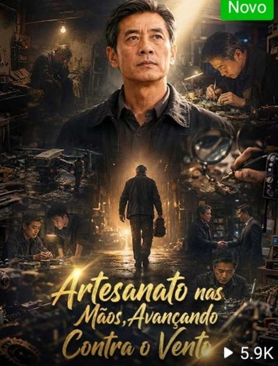 Capa da minissérie Artesanato Nas Mãos, Avançando Contra o Vento
