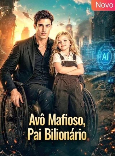 Capa da minissérie Avô Mafioso, Pai Bilionário
