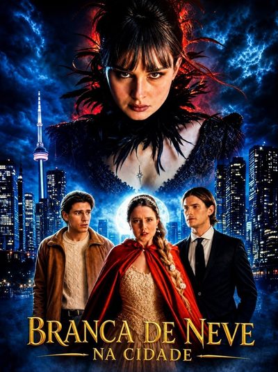 Capa da minissérie Branca de Neve na Cidade - Snow White In The City