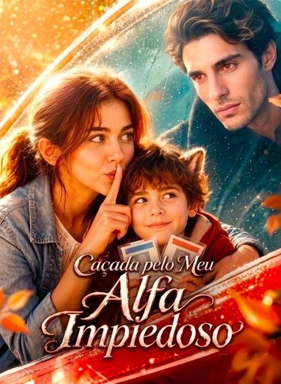 Capa da minissérie Caçada Pelo Meu Alfa Impiedoso
