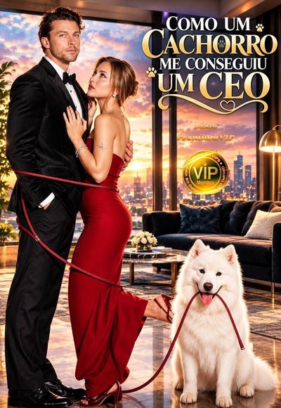 Capa da minissérie Como um Cachorro Me Conseguiu um CEO How a Dog Landed My a CEO