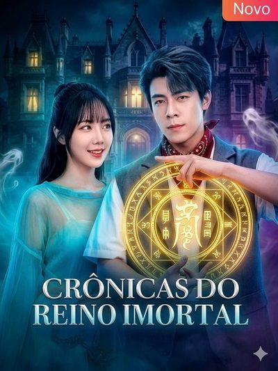 Capa da minissérie Crônicas do Reino Imortal