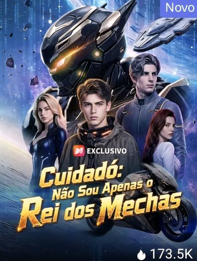 Capa da minissérie Cuidado: Não Sou Apenas o Rei dos Mechas