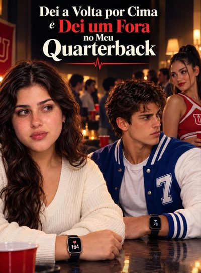 Capa da minissérie Dei a Volta por Cima e Dei um Fora no Meu Quarterback ❗️❗️❗️❗️