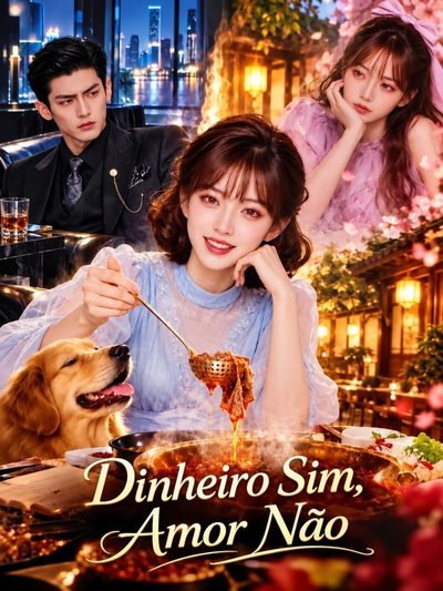 Capa da minissérie Dinheiro Sim, Amor Não
