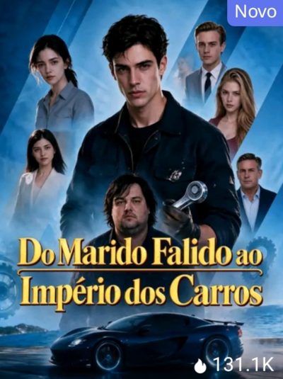 Capa da minissérie Do Marido Falido ao Império dos Carros -