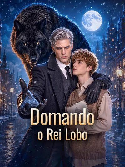 Capa da minissérie ☄️ Domando o Rei Lobo
