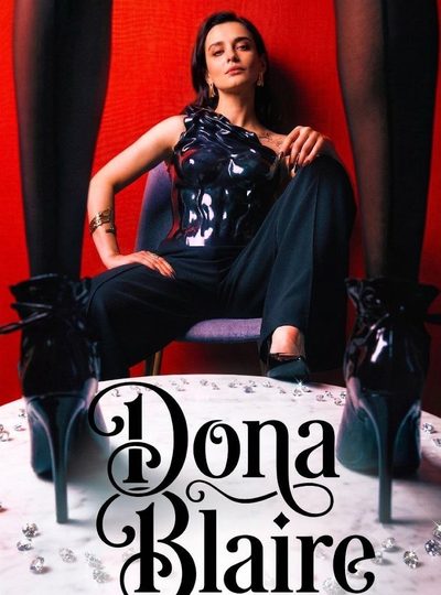 Capa da minissérie Dona Blaire