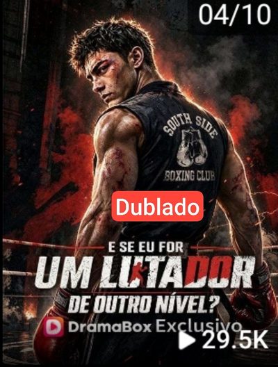 Capa da minissérie E Se Eu For Lutador de Outro Nível?