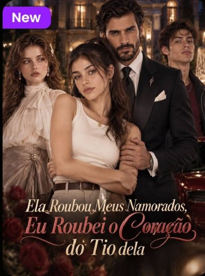 Capa da minissérie Ela Roubo Meus Namorados Eu Roubei o Coração do Tio Dela