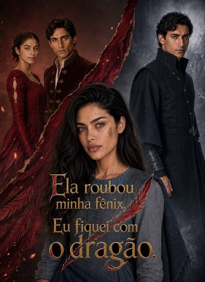 Capa da minissérie Ela Roubou Minha Fênix Eu Fiquei com o Dragão