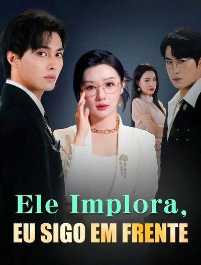 Capa da minissérie Ele Implora, Eu Sigo em Frente