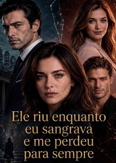Capa da minissérie Ele Riu Enquanto Eu Sangrava e Me Perdeu para Sempre
