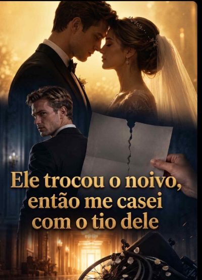 Capa da minissérie Ele Trocou o Noivo, Então Me Casei com o Tio Dele -