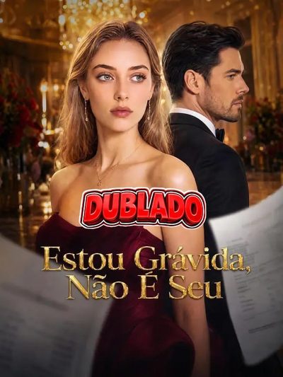 Capa da minissérie Estou Grávida e Não É Seu