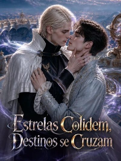 Capa da minissérie Estrelas Colidem, Destinos Se Cruzam
