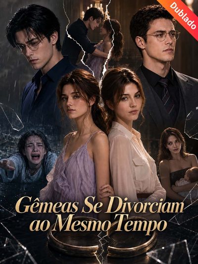 Capa da minissérie Gêmeas Se Divorciam ao Mesmo Tempo