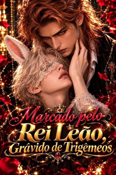Capa da minissérie Marcado Pelo Rei Leão, Grávido de Trigémeos Bl �