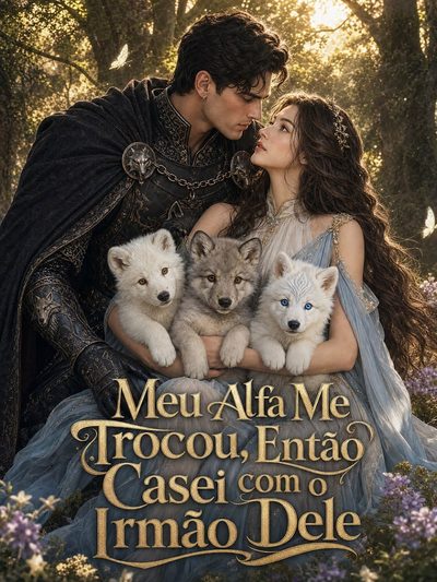 Capa da minissérie Meu Alfa Me Trocou, Então Casei com o Irmão Dele