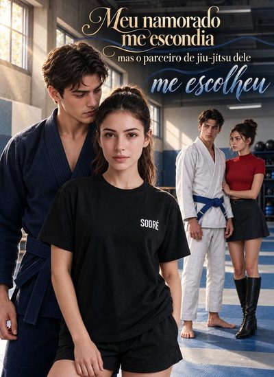 Capa da minissérie Meu Namorado Me.escondia Mas o Parceiro de Jiu-jitsu Dele Me Escolheu