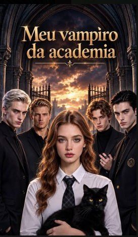Capa da minissérie Meu Vampiro da Academia