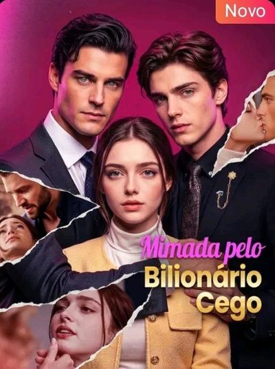 Capa da minissérie Mimada Pelo Meu Bilionário Cego �️�
