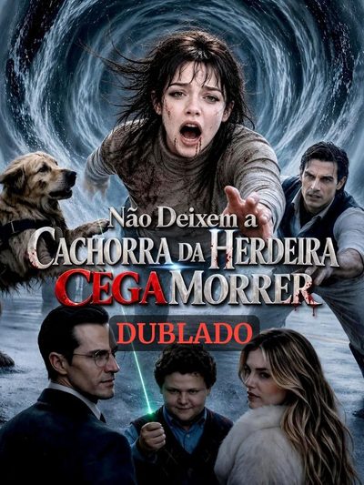 Capa da minissérie Não Deixem a Cachorra da Herdeira Cega Morrer