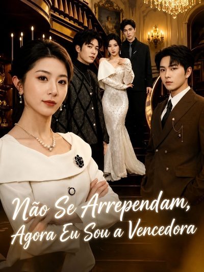 Capa da minissérie Não Se Arrependam,agora Eu Sou a Vencendora