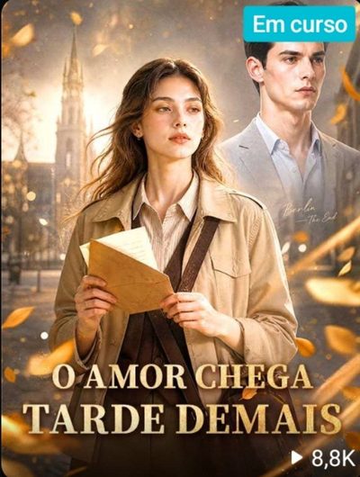 Capa da minissérie O Amor Chaga Tarde Demais