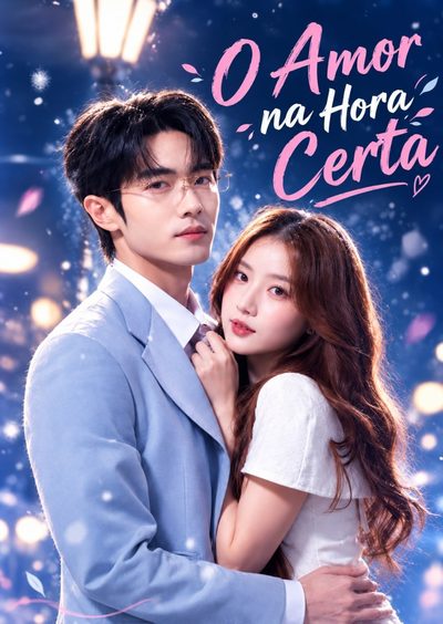 Capa da minissérie O Amor na Hora Certa