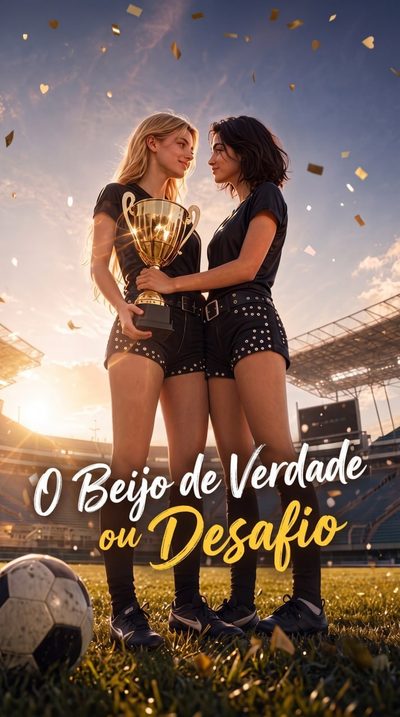 Capa da minissérie O Beijo de Verdade ou Desafio LGBTQIA