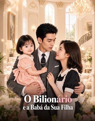 Capa da minissérie O Bilionário e a Babá da Sua Filha