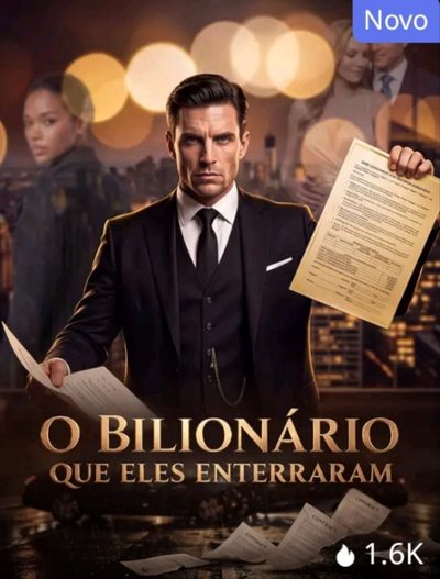 Capa da minissérie O Bilionário que Eles Enterraram