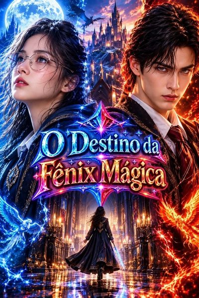 Capa da minissérie O Destino da Fênix Mágica
