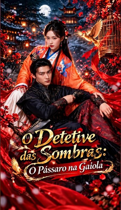 Capa da minissérie O Detetive das Sombras: o Pássaro na Gaiola