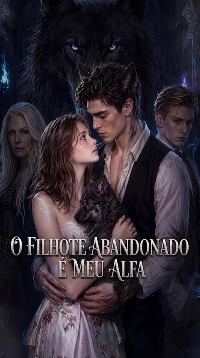 Capa da minissérie O Filhote Abandonado É Meu Alfa